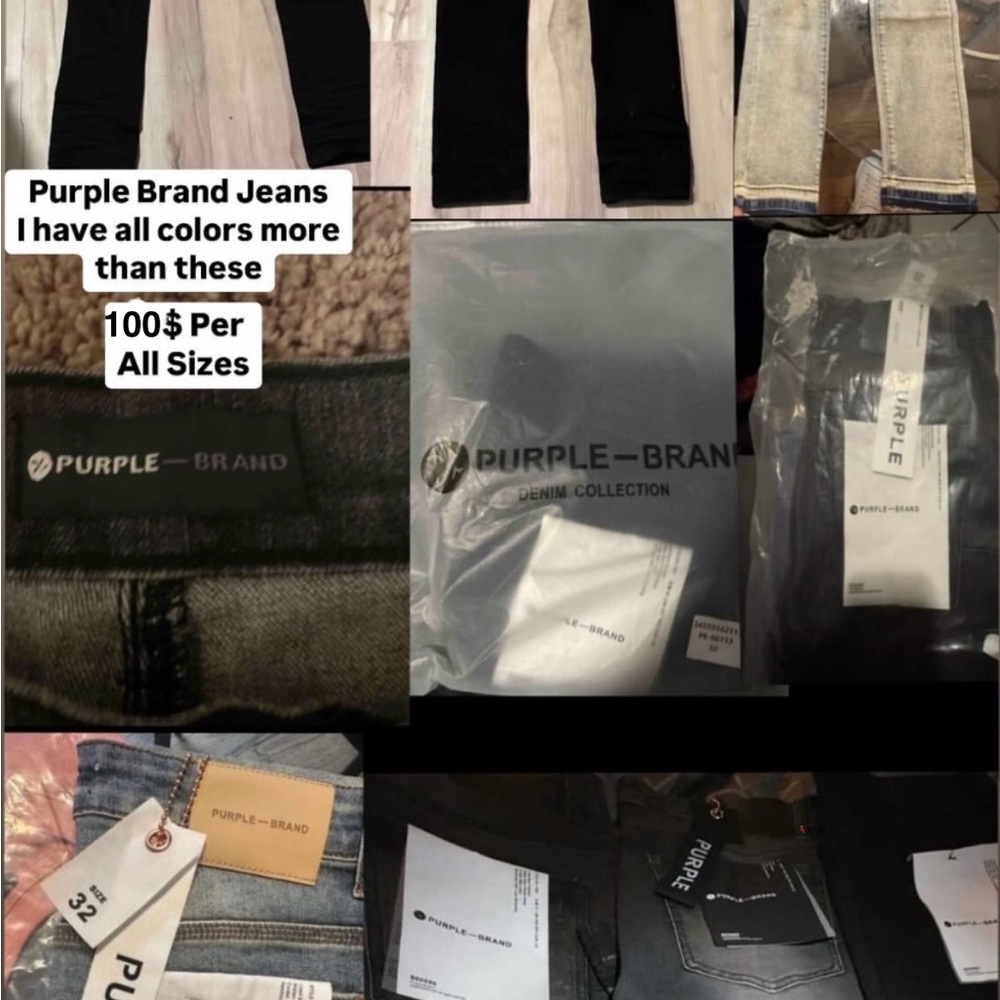 PURPLE BRAND jeans & Ksubi jeans DM me for more information